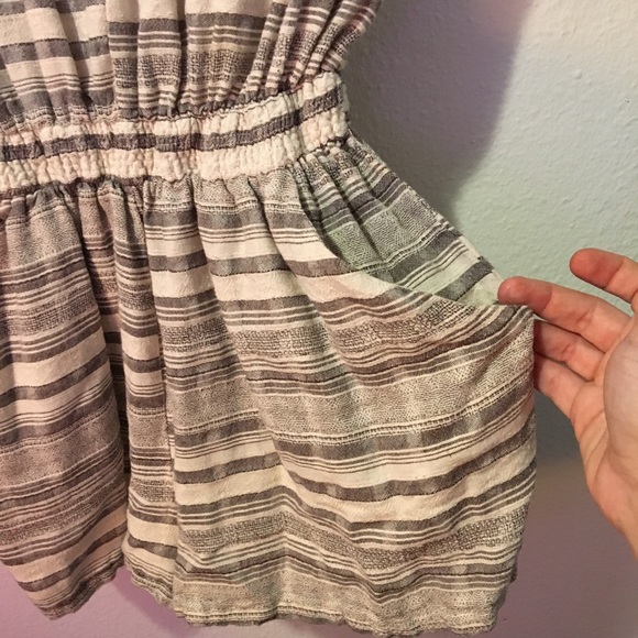 La Reine Stripped Boho Romper - Picture 2 of 4